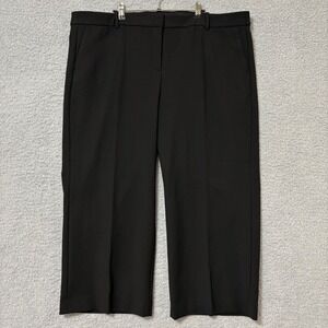 Wide Leg Black Trouser Pants Plus Size 22 Professional Career Workwear NWT